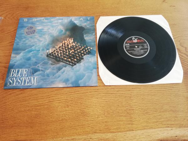 Blue System Body Heat 1988 Hansa 209436 Deutsche Pressung NM/VG+